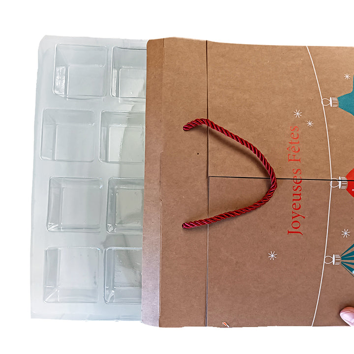 Calendario Avvento in cartone personalizzabile