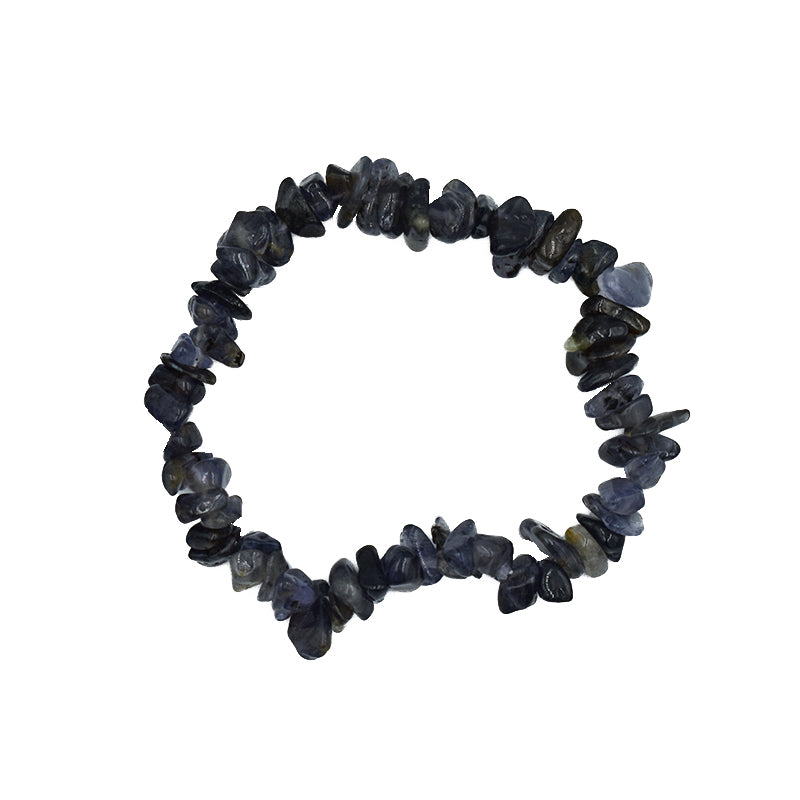 Bracciale in chips di Cordierite