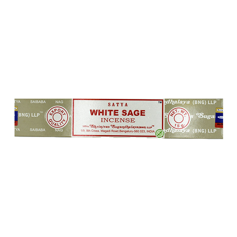 Incenso Satya Sai Baba - White Sage (Salvia Bianca) 15gr
