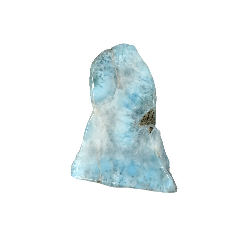 Pezzo di Larimar burattato