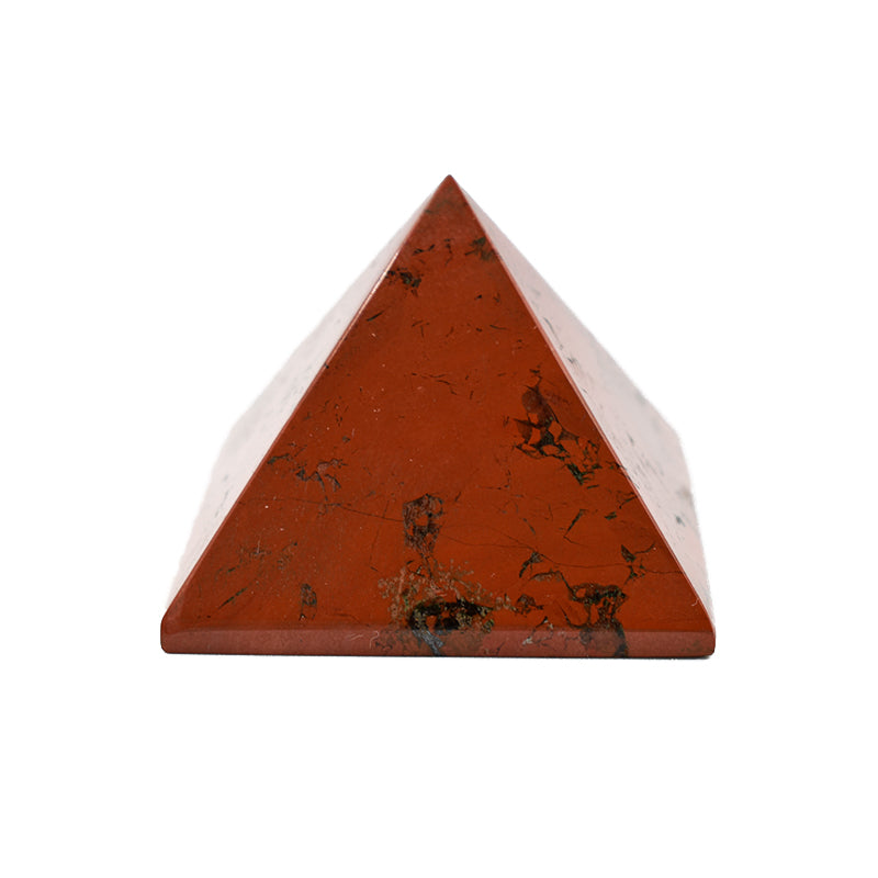 Piramide in Diaspro Rosso