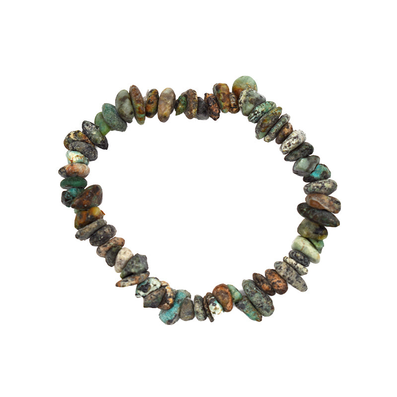 Bracciale in chips di Turchese Africano