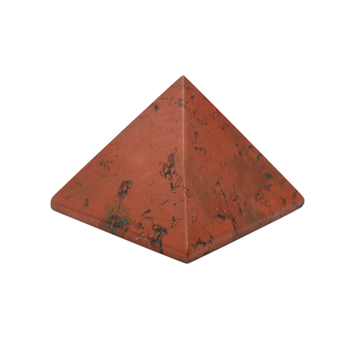 Piramide in Diaspro Rosso