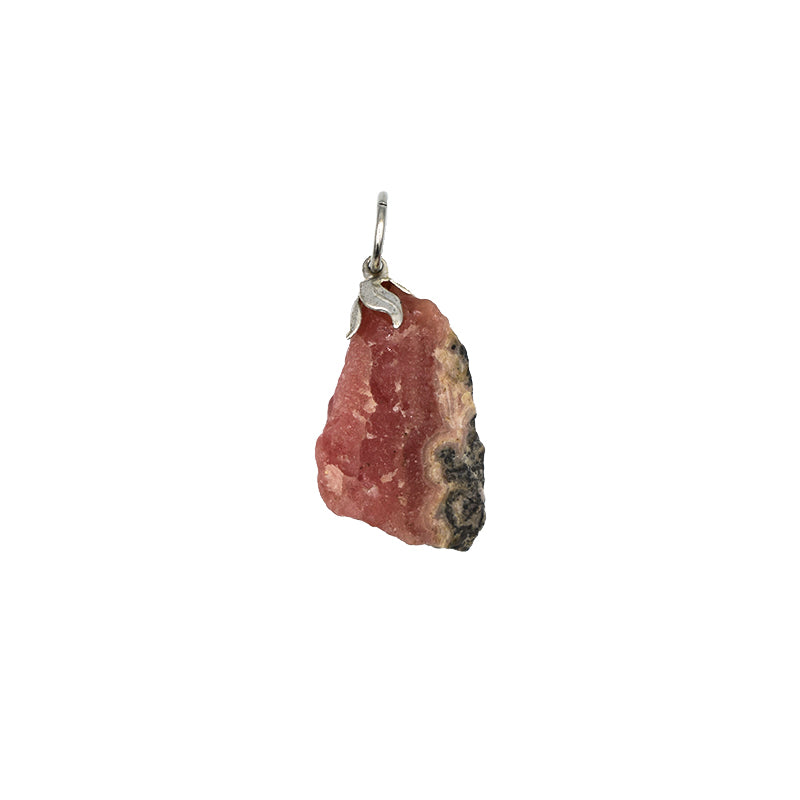 Ciondolo in Rodocrosite grezza