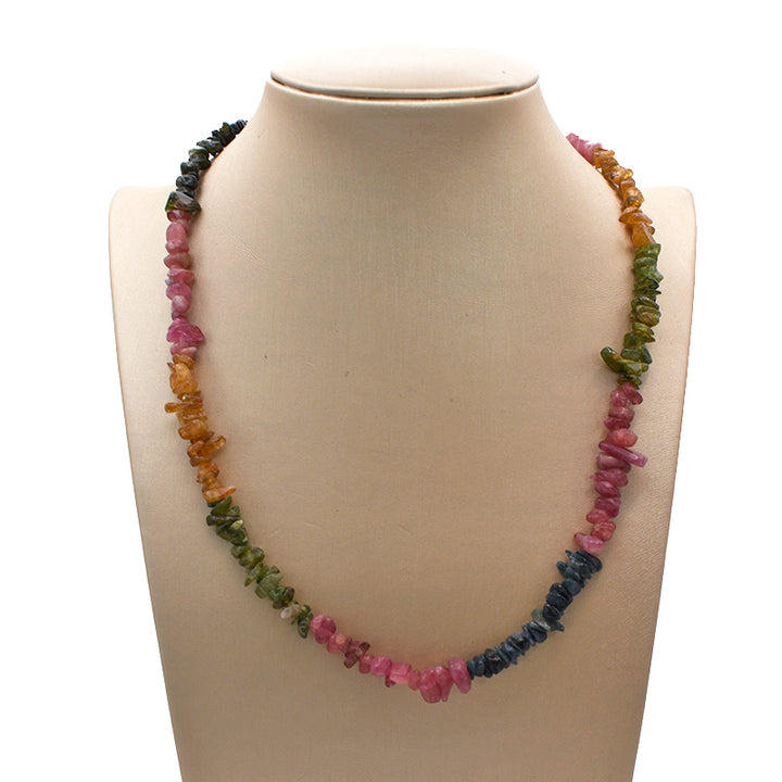 Collana in chips di Tormaline Miste