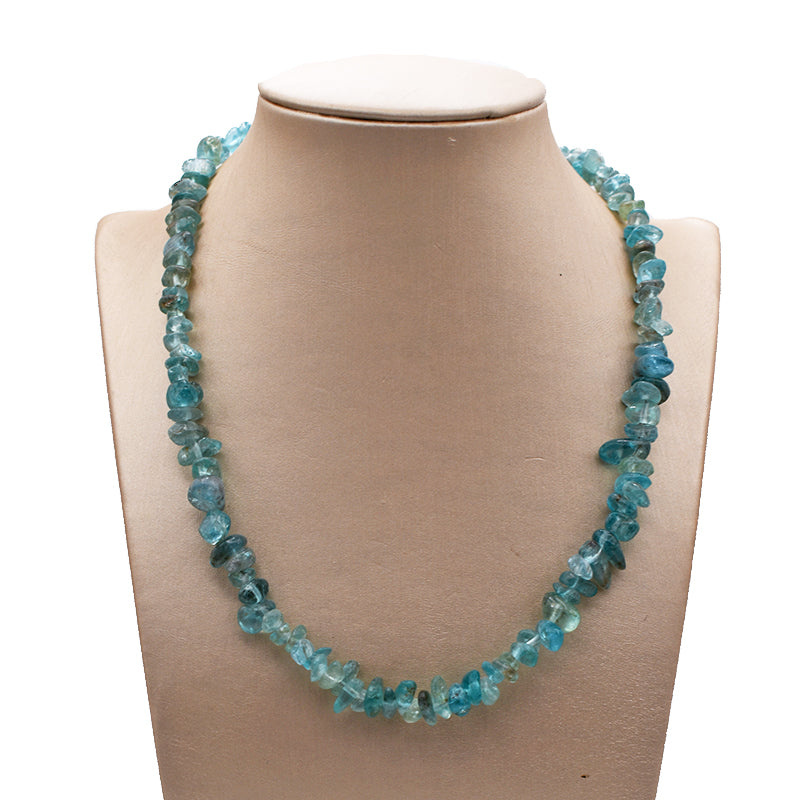 Collana in chips di Apatite