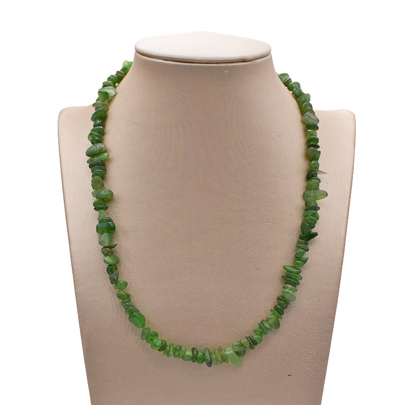 Collana in chips di Giadeite
