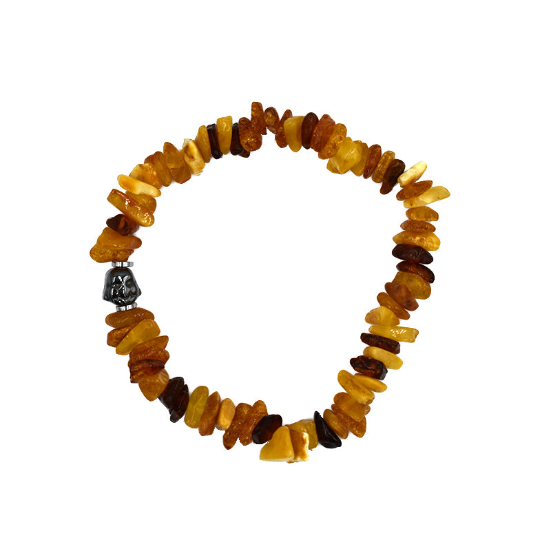 Bracciale in chips di Ambra