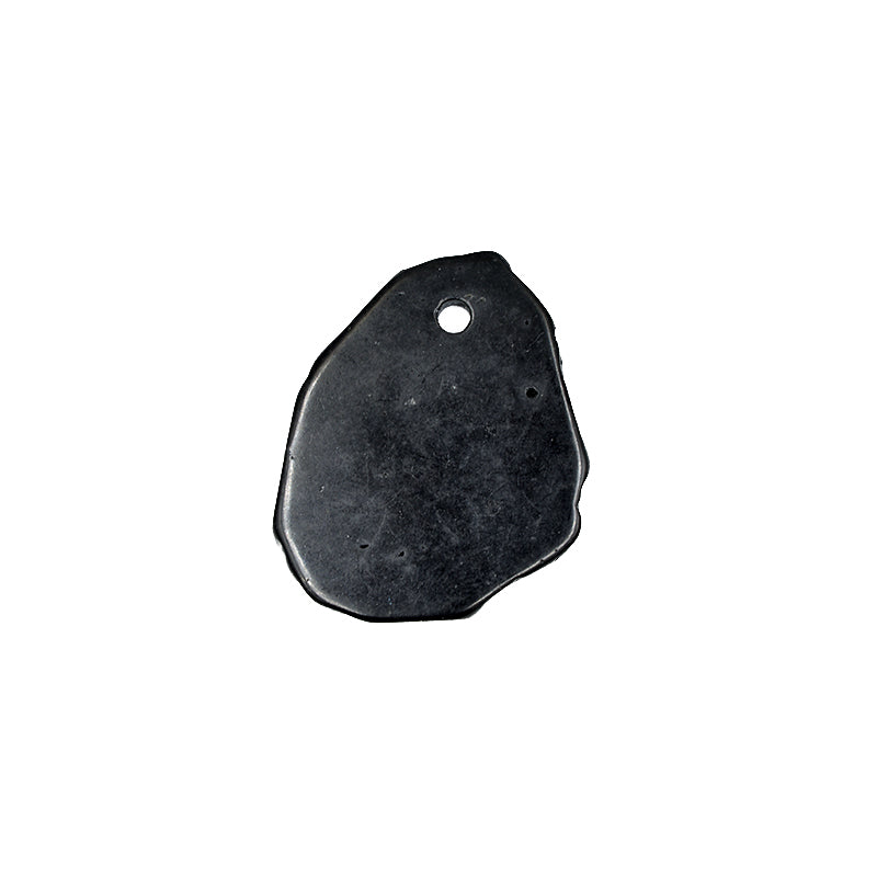 Ciondolo in Shungite piatto