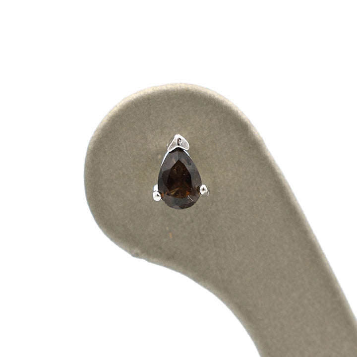 Orecchini in Quarzo Fumè