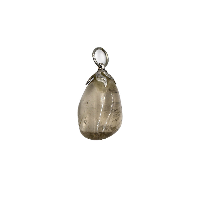Ciondolo in Quarzo Fumè