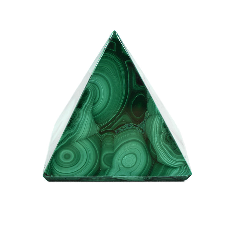 Piramide in Malachite