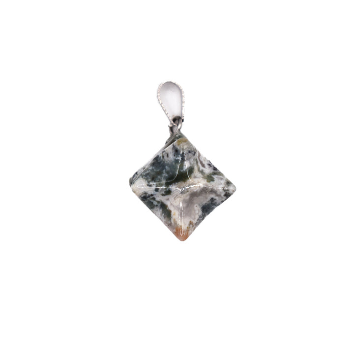 Ciondolo Merkaba in Agata Muschiata
