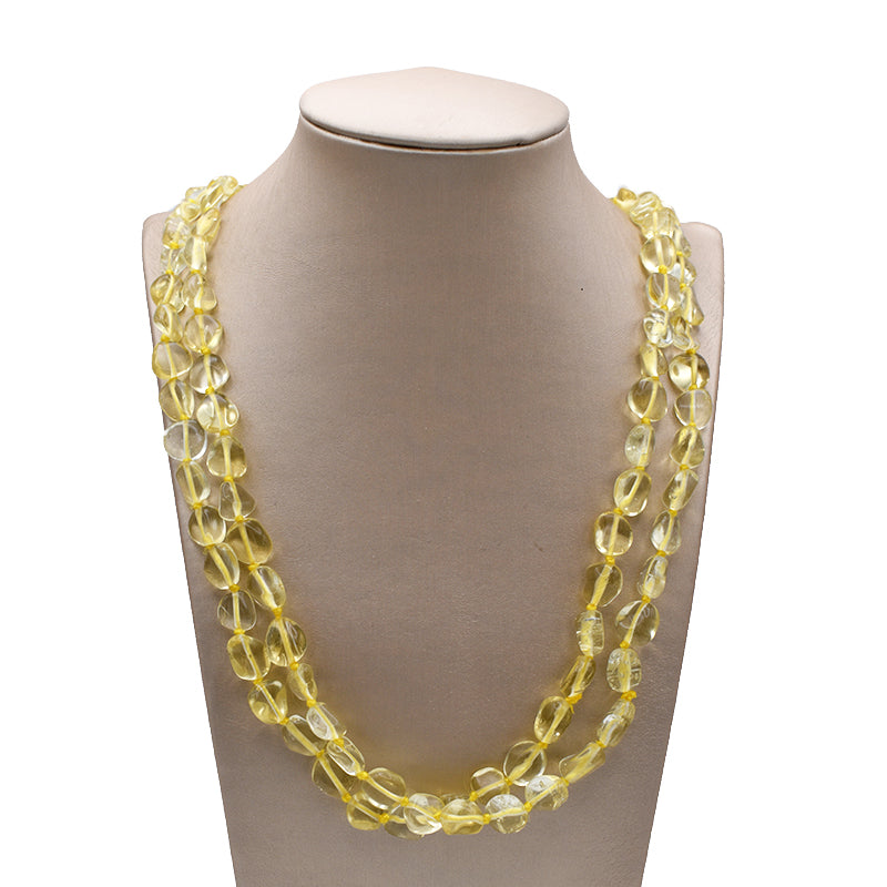 Collana in Quarzo Citrino