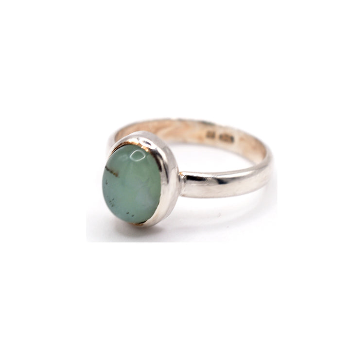 Anello in argento 925 con Amazzonite