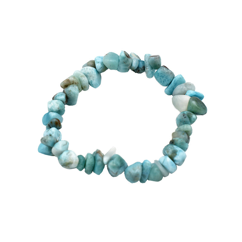 Bracciale in chips di Larimar