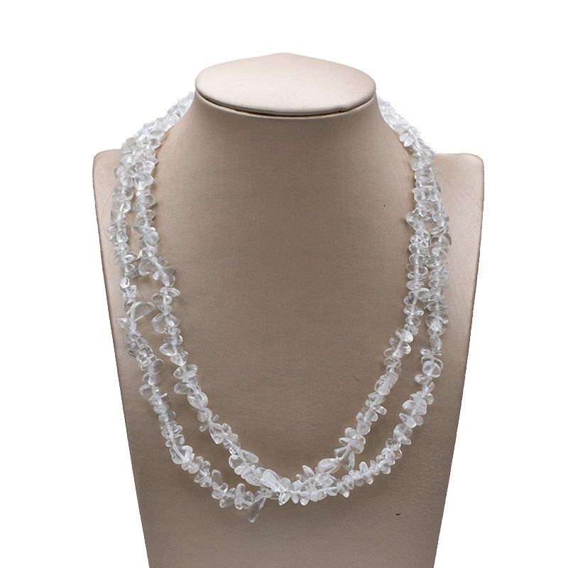 Collana in Quarzo Ialino