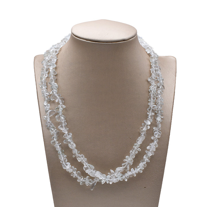 Collana in Quarzo Ialino