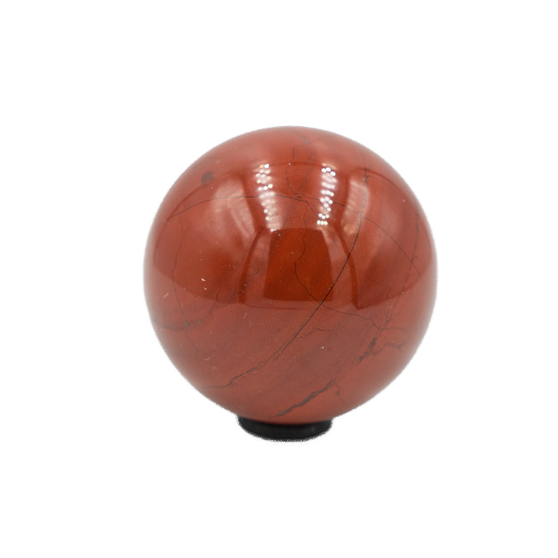 Sfera in Diaspro Rosso