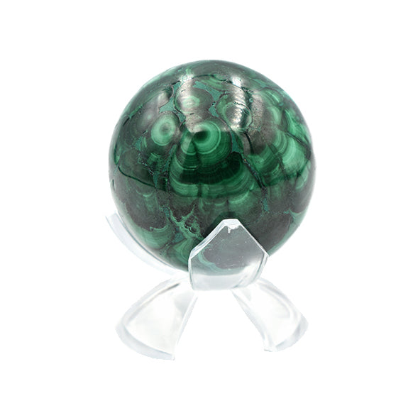 Sfera in Malachite