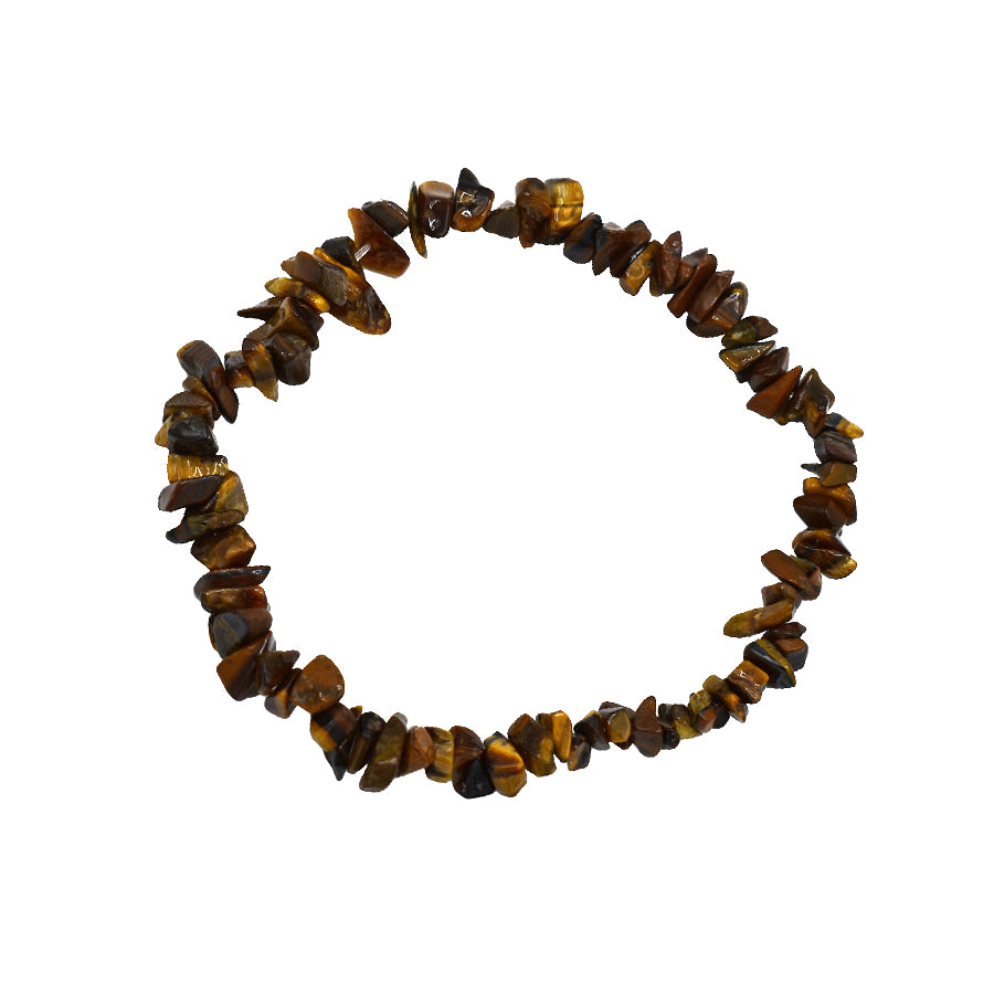 Bracciale in chips di Occhio di Tigre