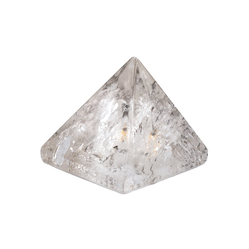 Piramide in Quarzo Ialino