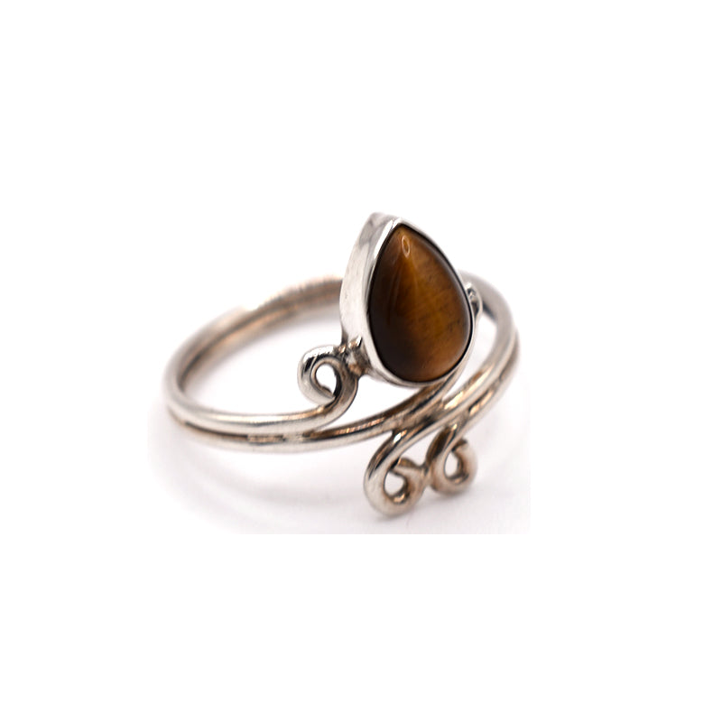 Anello in argento 925 con Occhio di Tigre