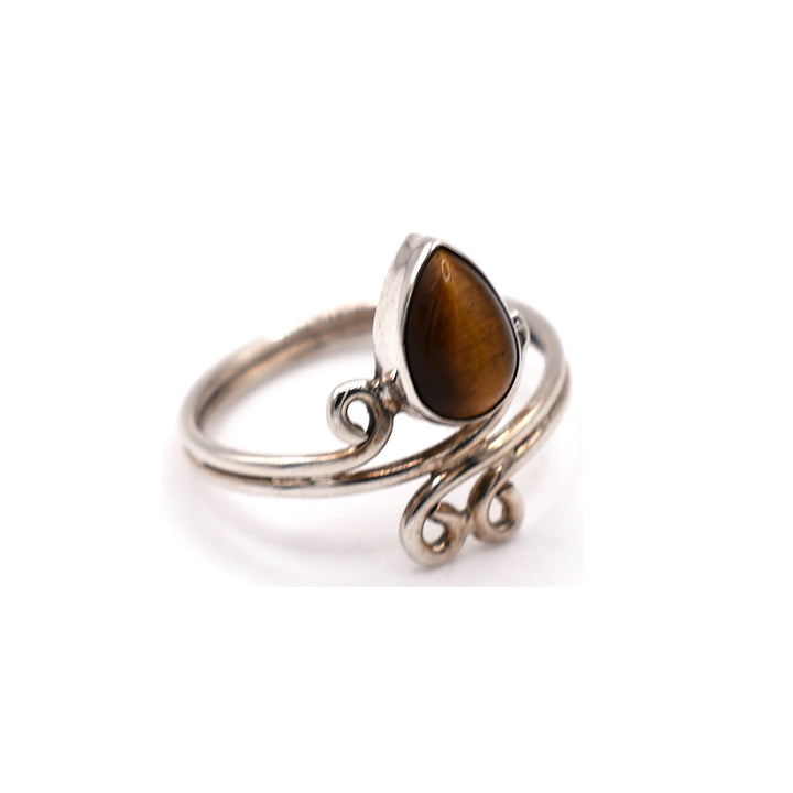 Anello in argento 925 con Occhio di Tigre