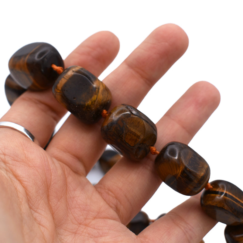 Collana in Occhio di Tigre