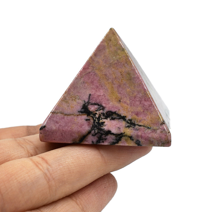 Piramide in Rodonite