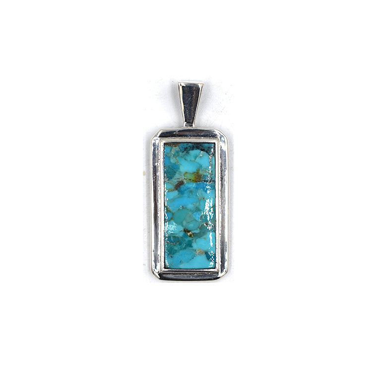Ciondolo in Turchese in Argento 925