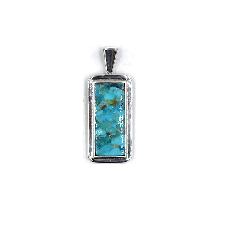 Ciondolo in Turchese in Argento 925