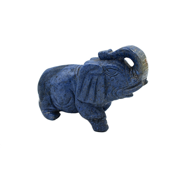 Elefantino in Dumortierite