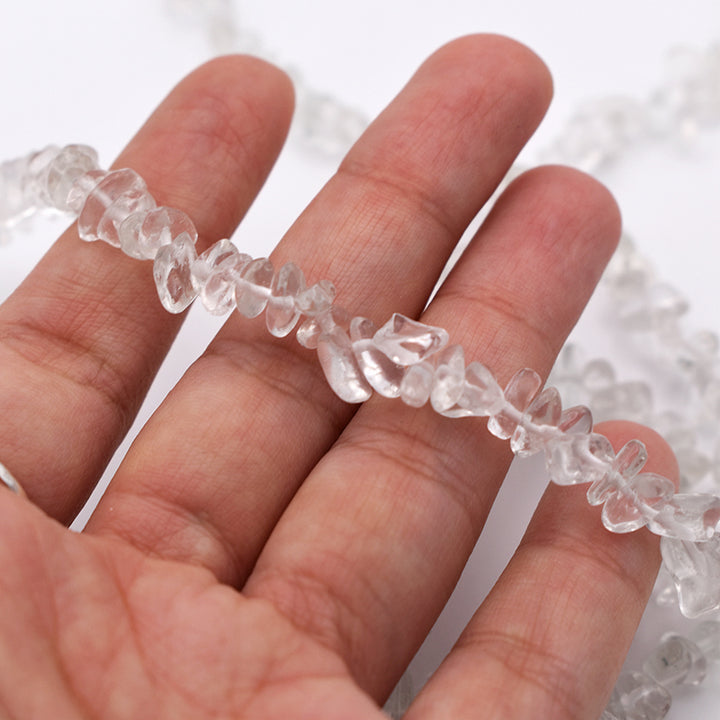 Collana in Quarzo Ialino