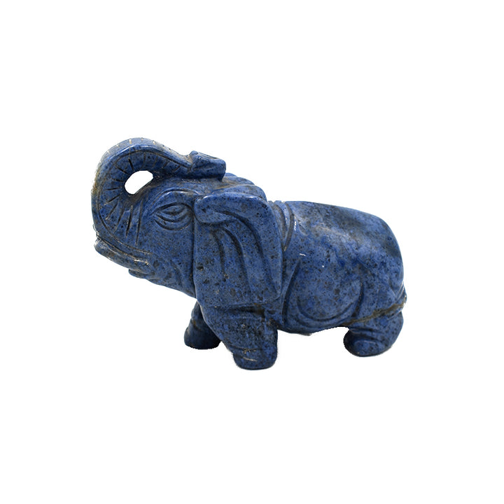 Elefantino in Dumortierite