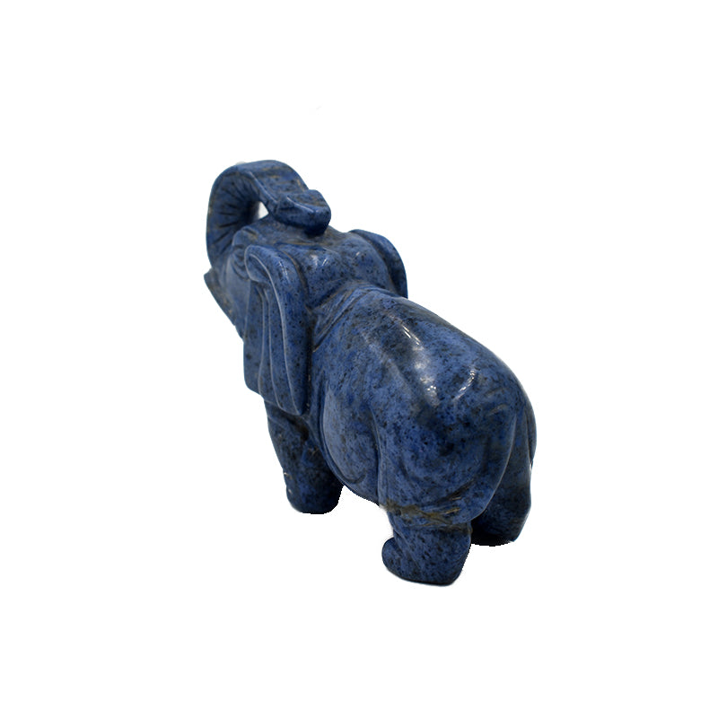 Elefantino in Dumortierite