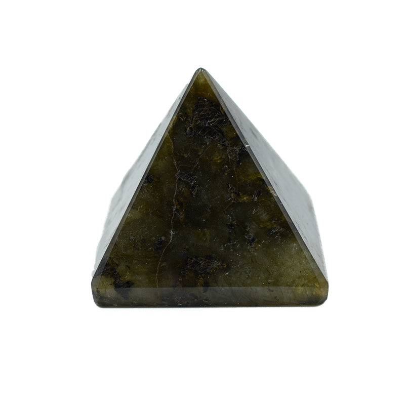 Piramide in Labradorite