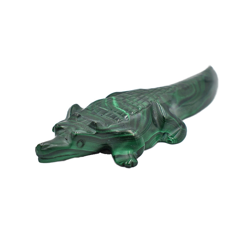 Coccodrillo in Malachite