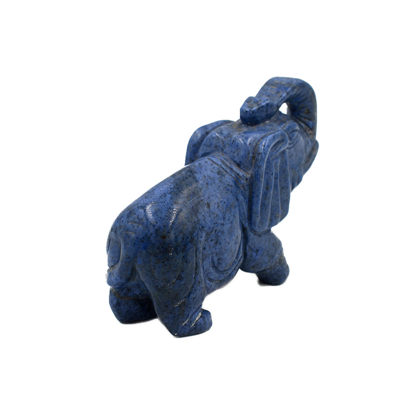 Elefantino in Dumortierite