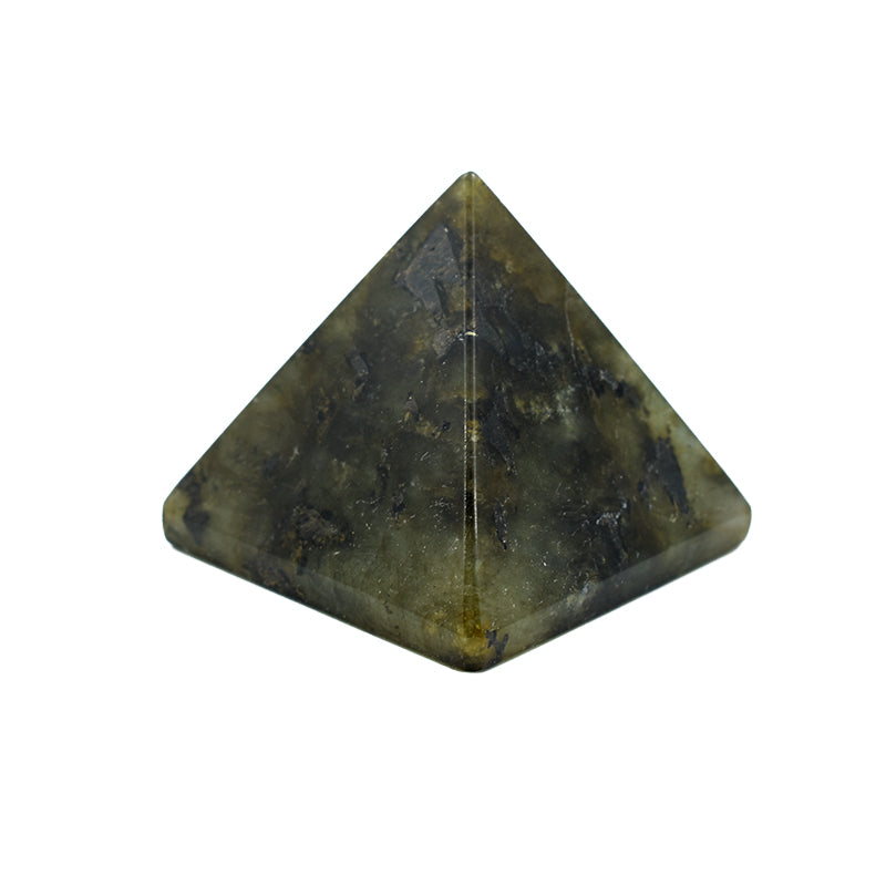 Piramide in Labradorite