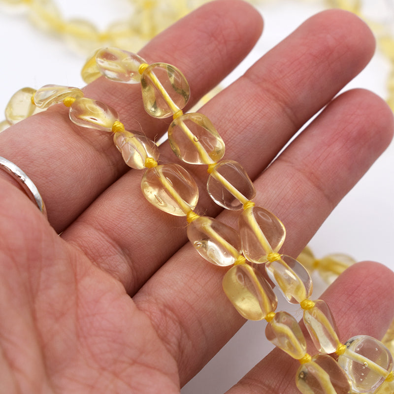 Collana in Quarzo Citrino