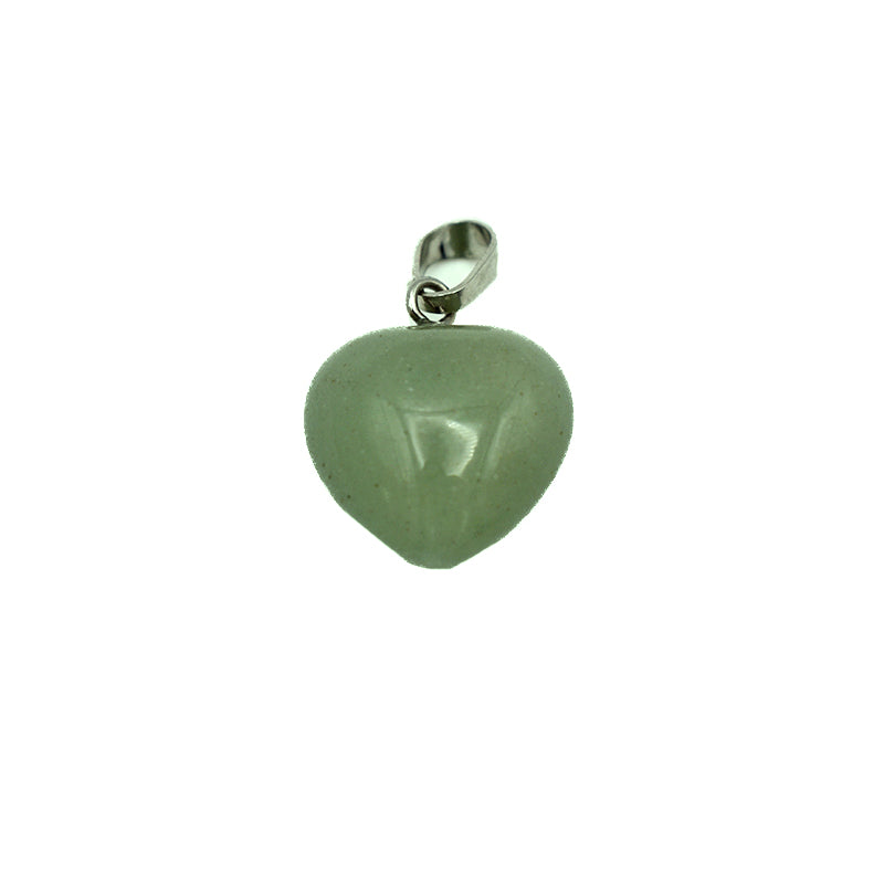 Ciondolo cuore piccolo in Avventurina
