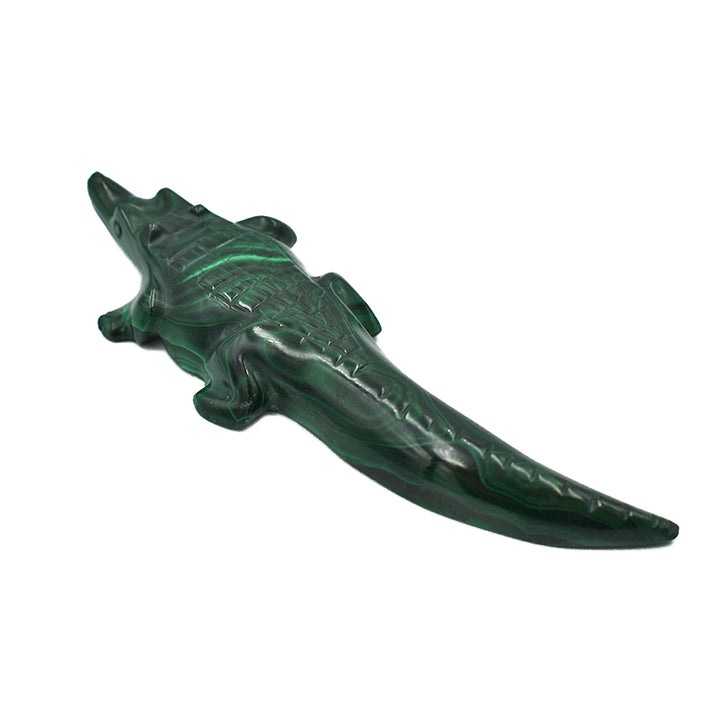 Coccodrillo in Malachite