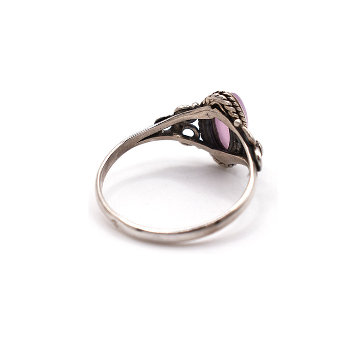 Anello in argento 925 con Quarzo Rosa