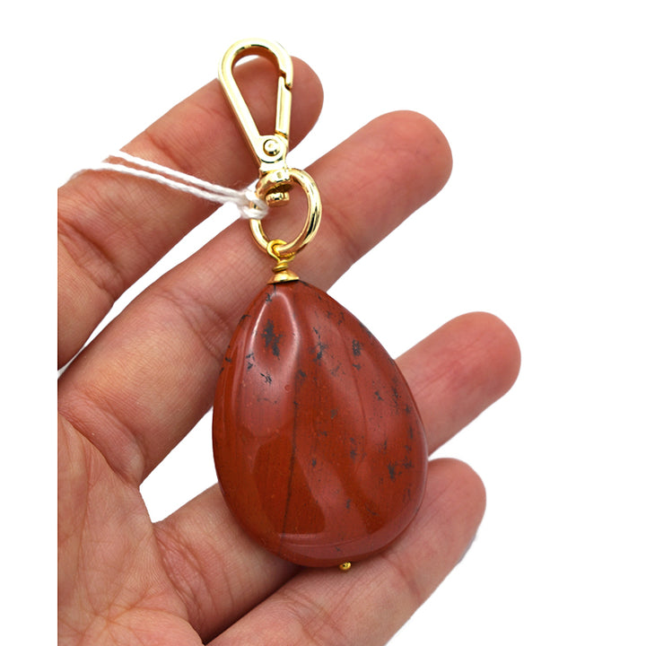 Portachiavi in Diaspro Rosso