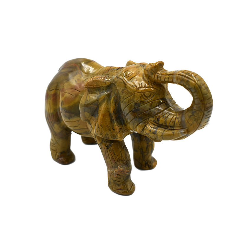 Elefantino in Occhio di Tigre