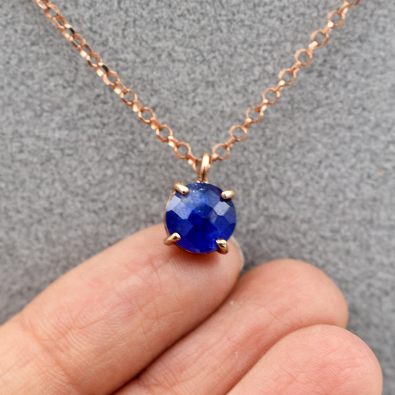 Collana in Quarzo Azzurro