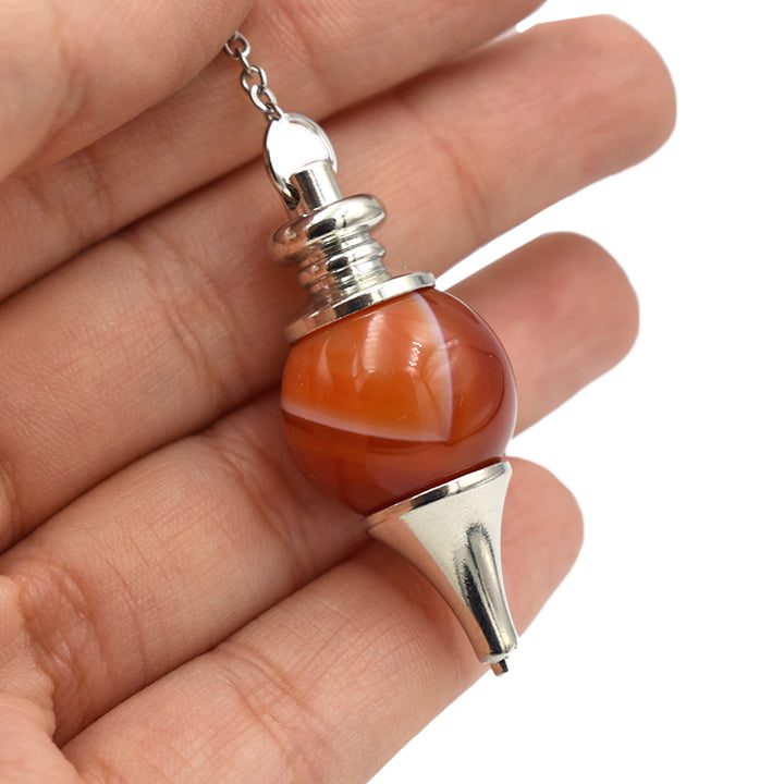 Pendolino tondo in Corniola