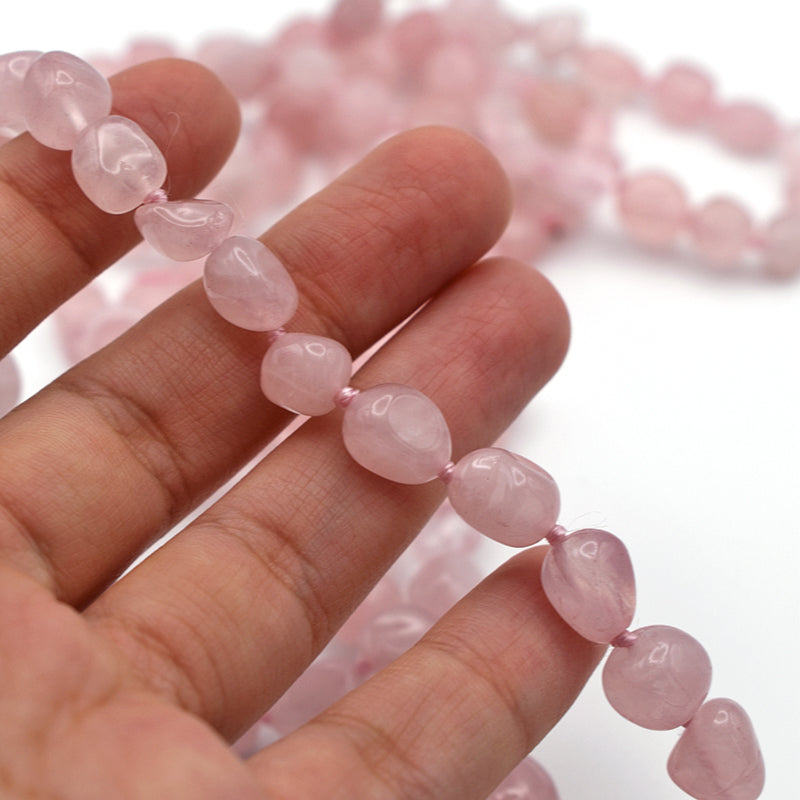 Collana in Quarzo Rosa