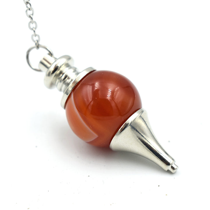 Pendolino tondo in Corniola